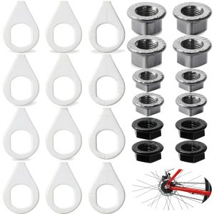 FOJOO Stainless Steel Bike Axle Nuts Kit-0