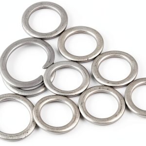 Lug Nut Washers Mr Gasket Steel Chrome Finish-0