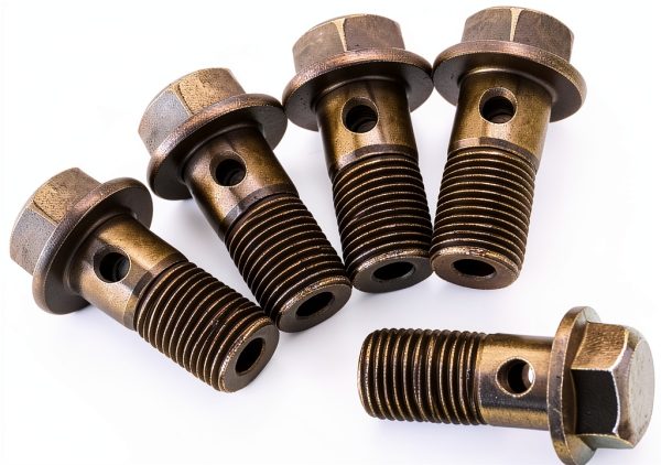 Tihebeyan Motorcycle Brake Bolt Iron Rustproof-8