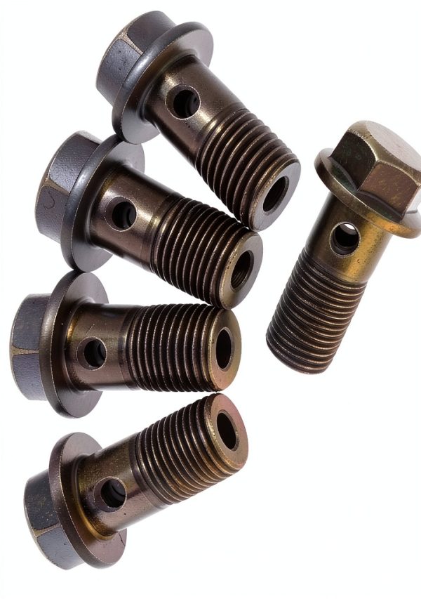 Tihebeyan Motorcycle Brake Bolt Iron Rustproof-3