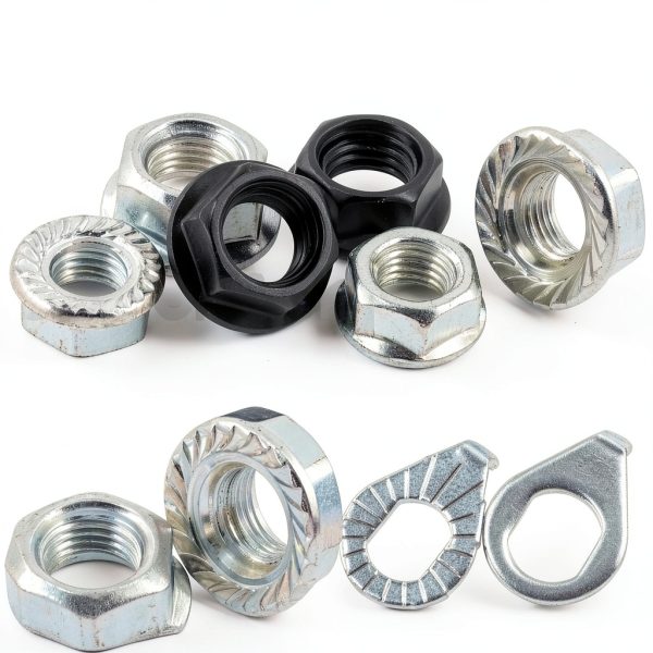 Mardatt Carbon Steel Bike Axle Nut Kit-2