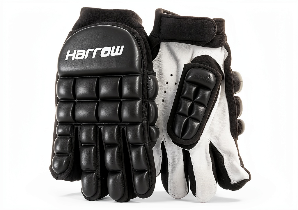 Harrow Double Down Field Hockey Gloves in action