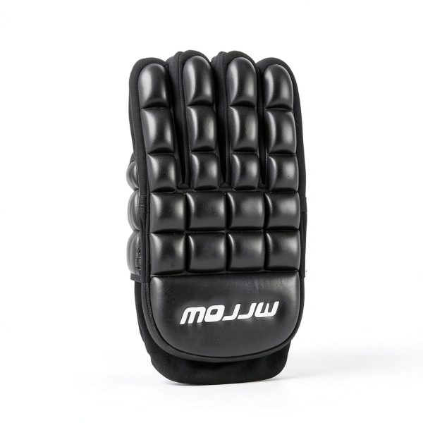 Harrow Field Hockey Gloves Black Synthetic-2