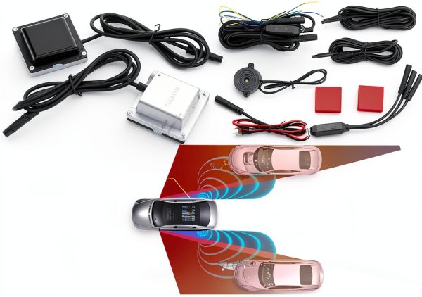 Leapiture Blind Spot Detector with BSD LCA RCTA IP67 Waterproof Sensor-5