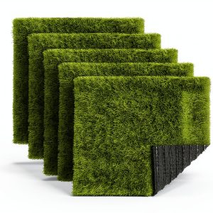 Artificial Grass TURSTIN 6-Pack 12x12 Inch Tiles with Drainage-0