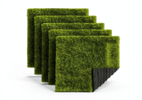 Artificial Grass TURSTIN 6-Pack 12x12 Inch Tiles with Drainage-0